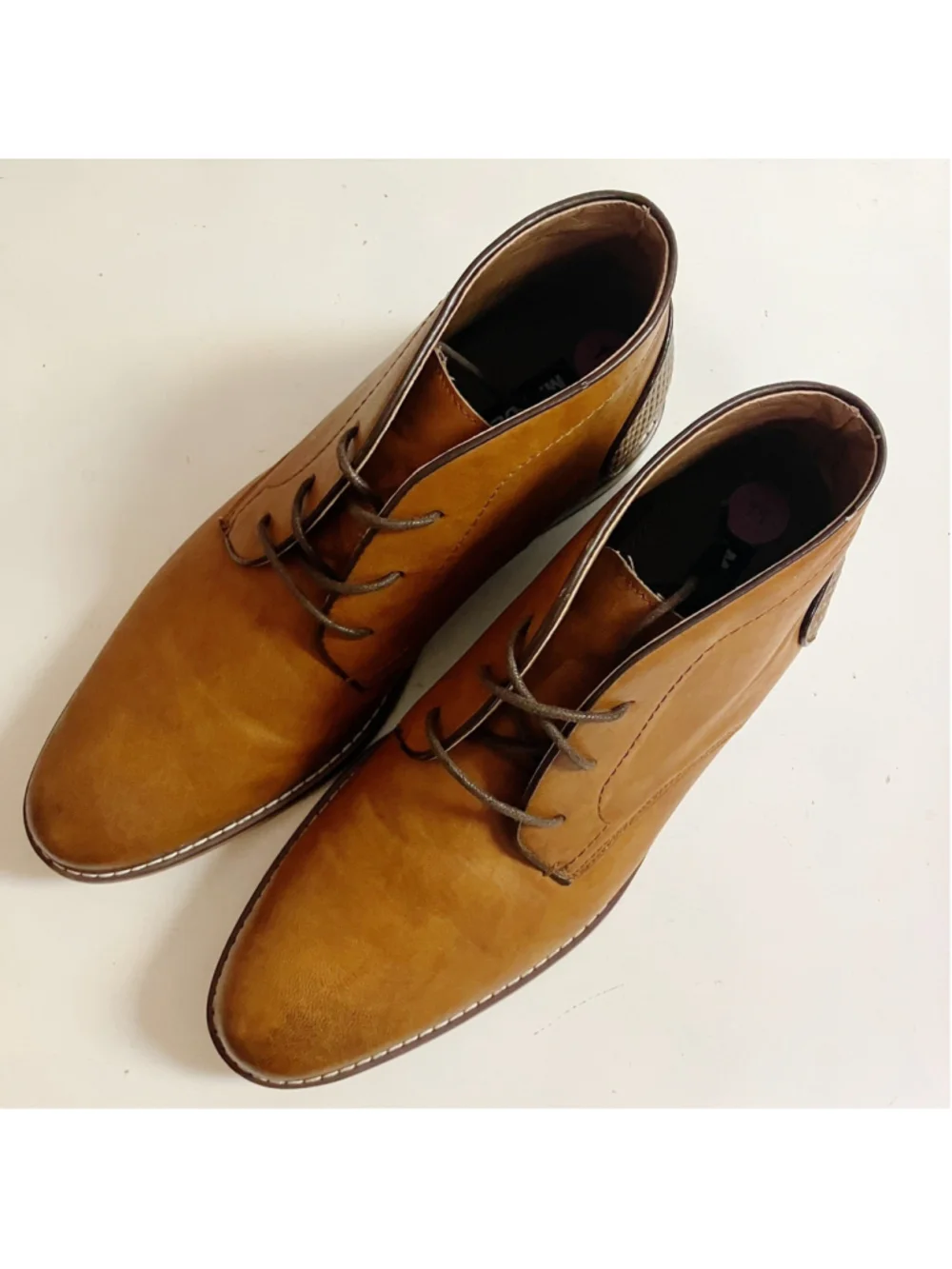 Office Everyday Dress Steve Madden Mens Mid-top Ankle Chukka Boots SZ 11 Cognac
